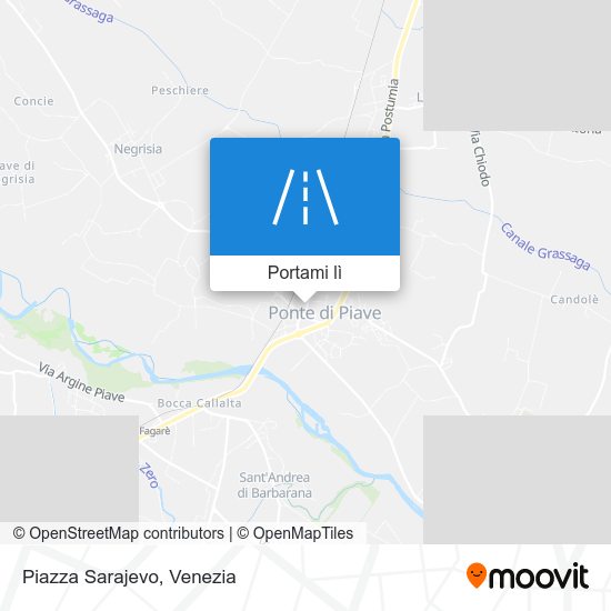 Mappa Piazza Sarajevo