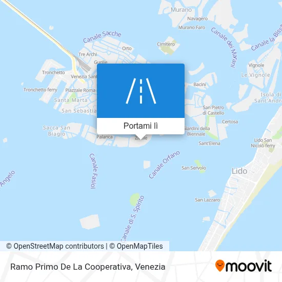 Mappa Ramo Primo De La Cooperativa