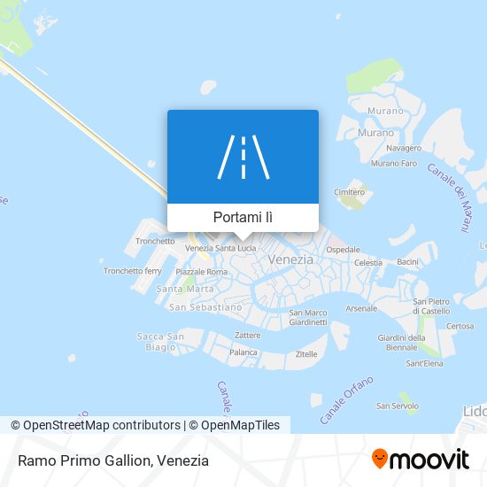 Mappa Ramo Primo Gallion