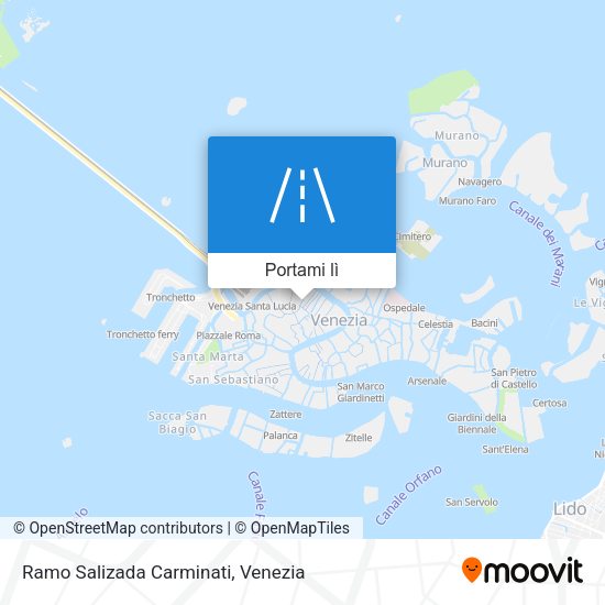 Mappa Ramo Salizada Carminati