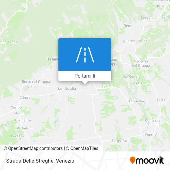 Mappa Strada Delle Streghe