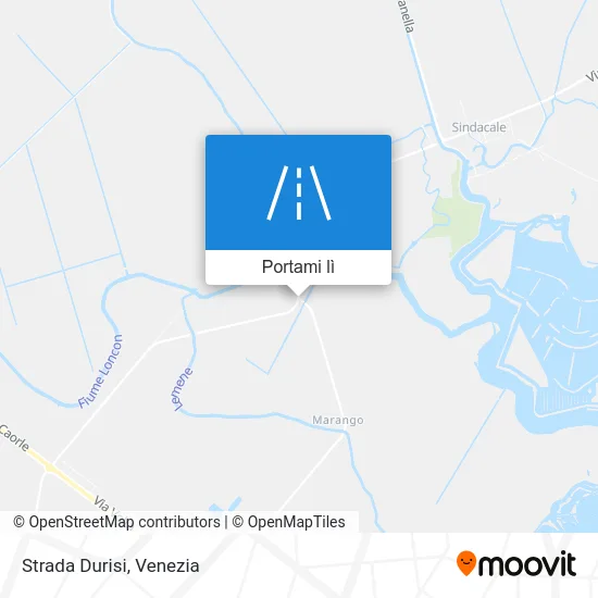 Mappa Strada Durisi