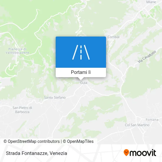 Mappa Strada Fontanazze