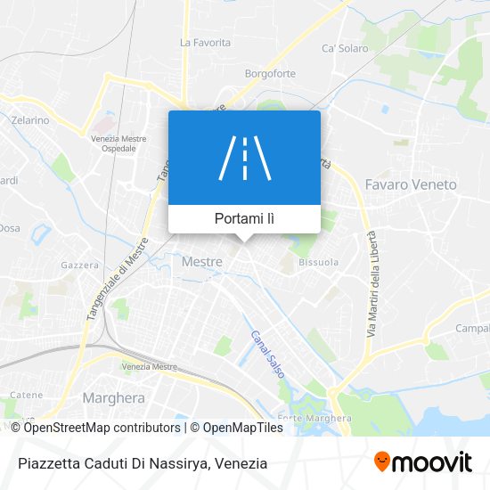 Mappa Piazzetta Caduti Di Nassirya