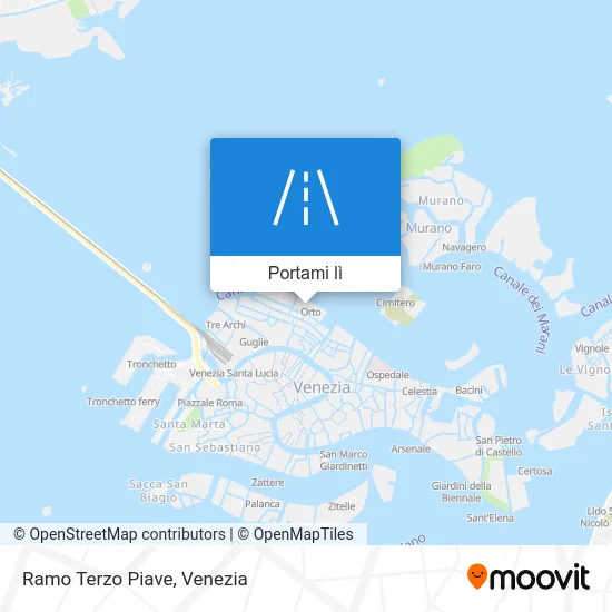 Mappa Ramo Terzo Piave