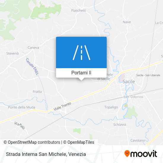 Mappa Strada Interna San Michele