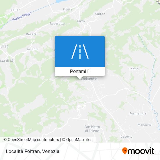 Mappa Località Foltran