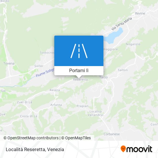 Mappa Località Reseretta