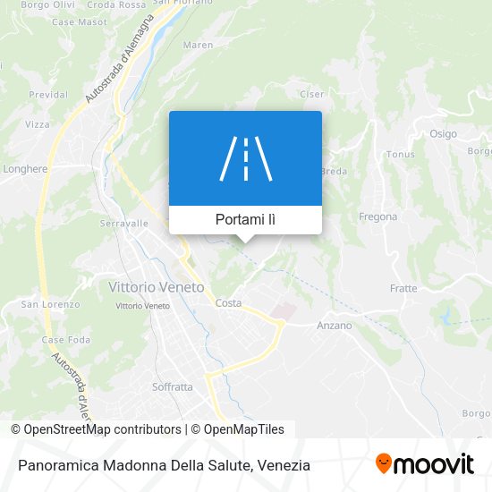 Mappa Panoramica Madonna Della Salute