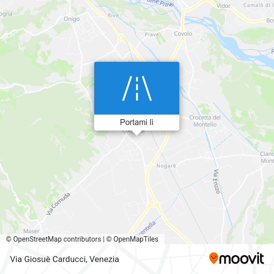 Mappa Via Giosuè Carducci