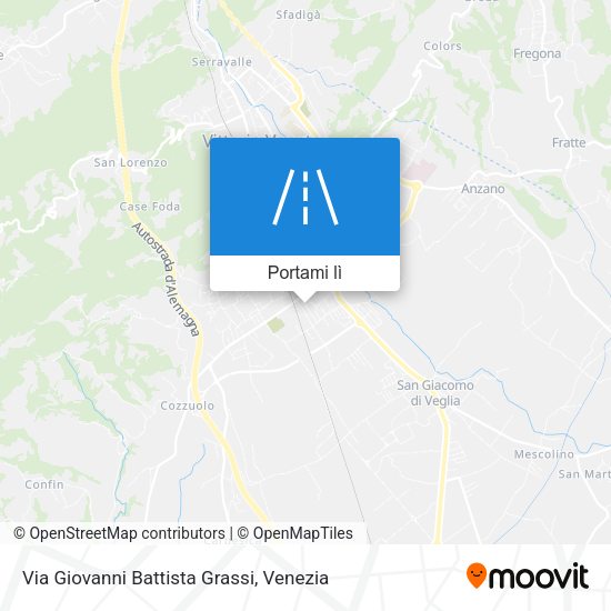 Mappa Via Giovanni Battista Grassi