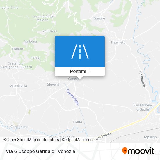 Mappa Via Giuseppe Garibaldi