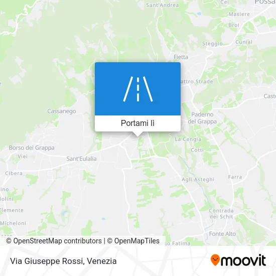 Mappa Via Giuseppe Rossi