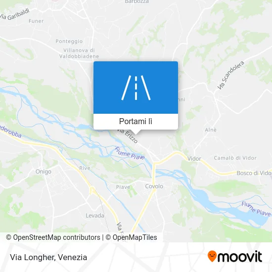 Mappa Via Longher