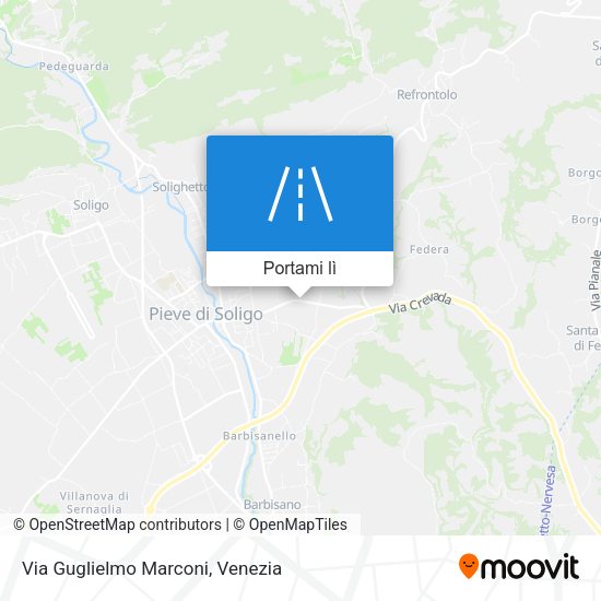 Mappa Via Guglielmo Marconi
