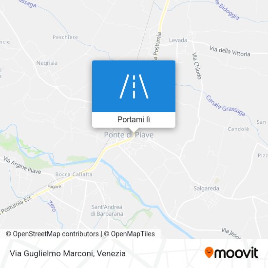 Mappa Via Guglielmo Marconi
