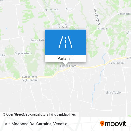 Mappa Via Madonna Del Carmine