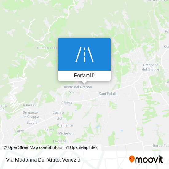 Mappa Via Madonna Dell'Aiuto