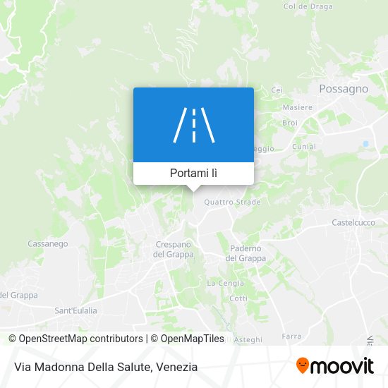 Mappa Via Madonna Della Salute