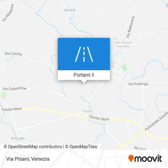 Mappa Via Pisani