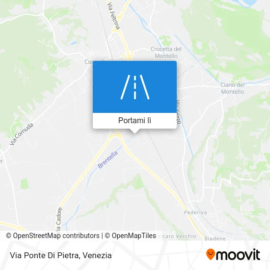 Mappa Via Ponte Di Pietra