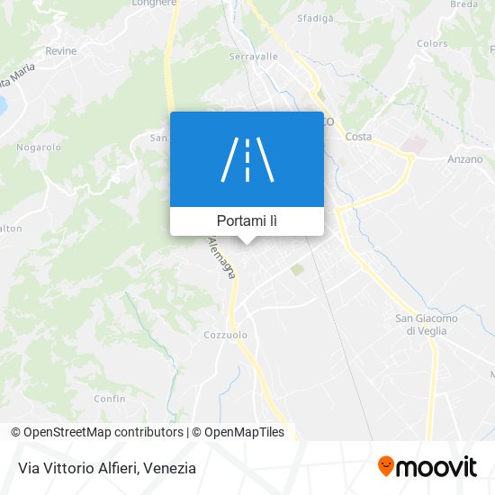 Mappa Via Vittorio Alfieri