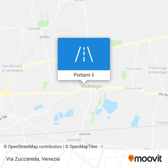 Mappa Via Zuccareda