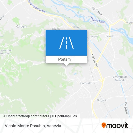Mappa Vicolo Monte Pasubio
