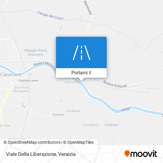 Mappa Viale Della Liberazione