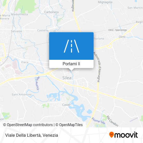 Mappa Viale Della Libertà