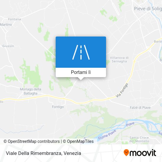 Mappa Viale Della Rimembranza