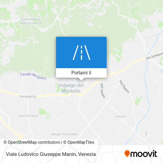 Mappa Viale Ludovico Giuseppe Manin