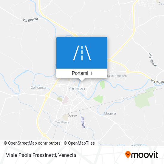 Mappa Viale Paola Frassinetti