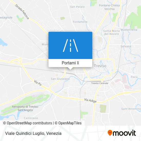 Mappa Viale Quindici Luglio