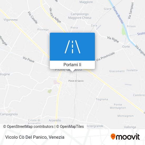 Mappa Vicolo Cò Del Panico