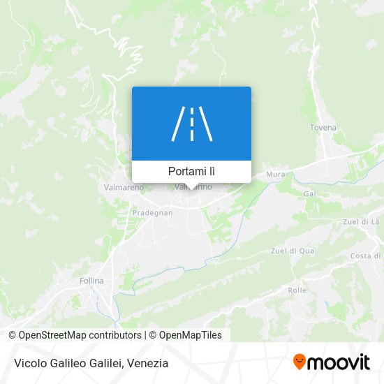 Mappa Vicolo Galileo Galilei