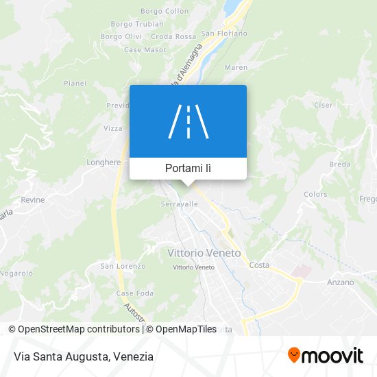 Mappa Via Santa Augusta