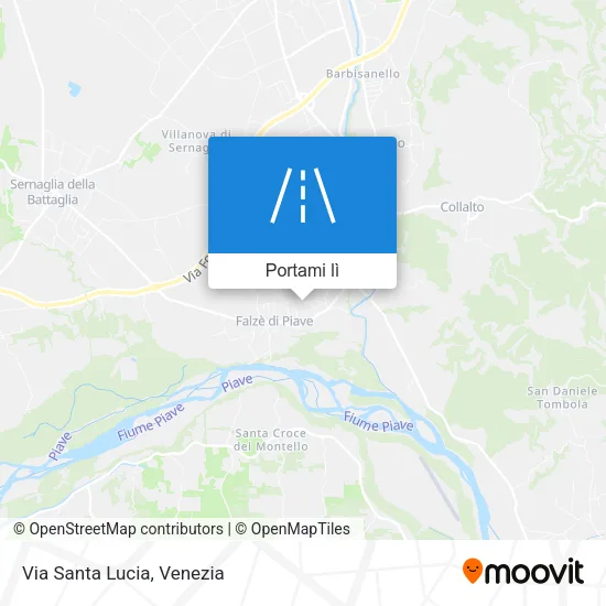 Mappa Via Santa Lucia
