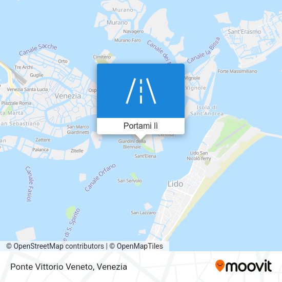Mappa Ponte Vittorio Veneto