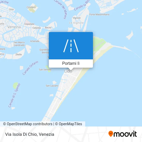 Mappa Via Isola Di Chio