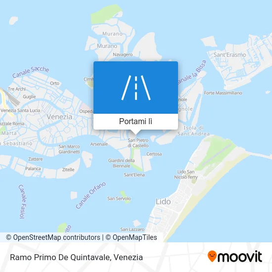 Mappa Ramo Primo De Quintavale