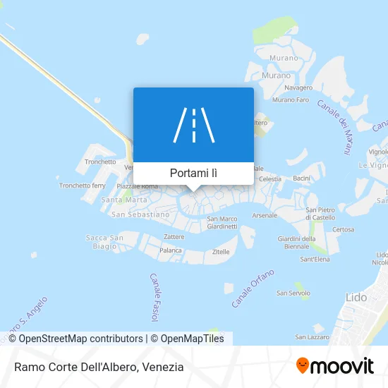 Mappa Ramo Corte Dell'Albero