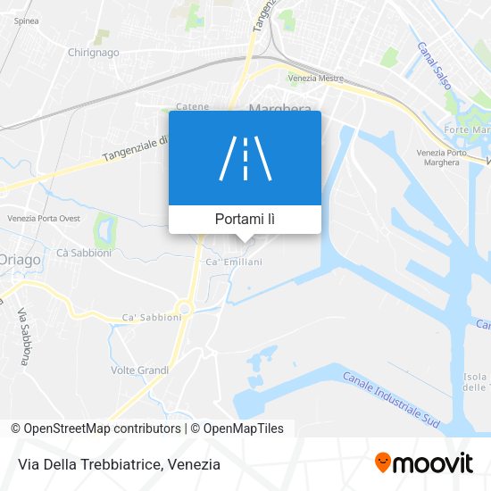 Mappa Via Della Trebbiatrice