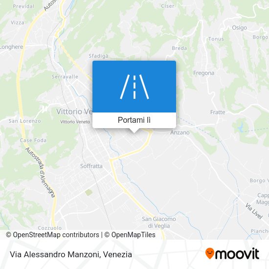 Mappa Via Alessandro Manzoni