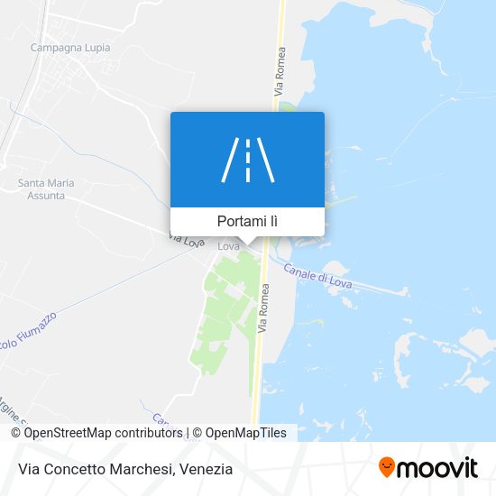 Mappa Via Concetto Marchesi
