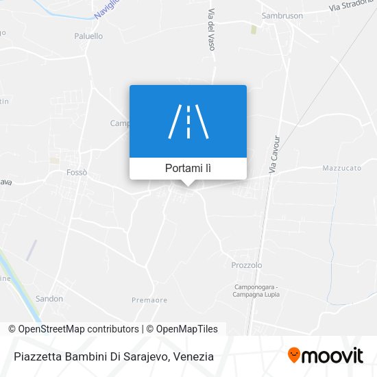 Mappa Piazzetta Bambini Di Sarajevo