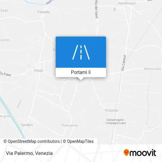 Mappa Via Palermo