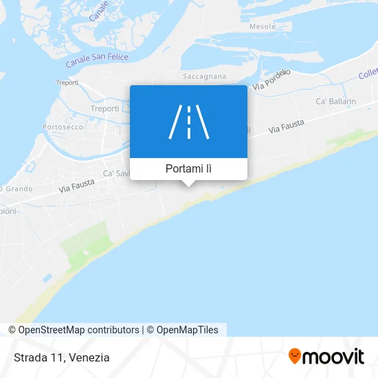 Mappa Strada 11