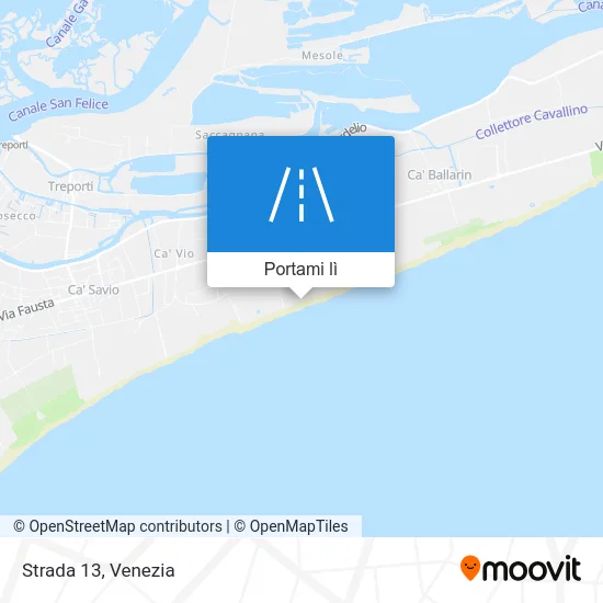 Mappa Strada 13