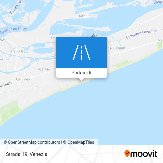 Mappa Strada 19